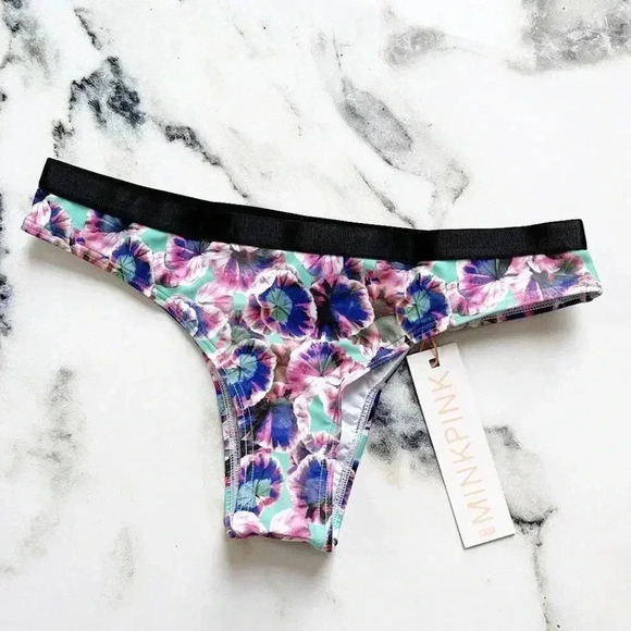 MINKPINK Deep Sea Daydream Bikini Bottom NWT - Picture 4 of 8